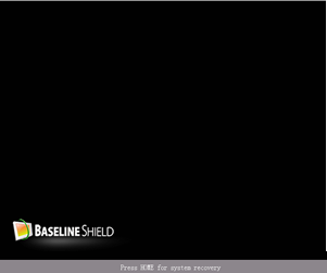 Baseline Shield pre-OS screenshot